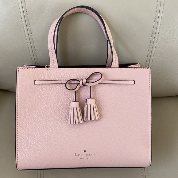 Kate Spade Pink Bow Tassel Small Handbag